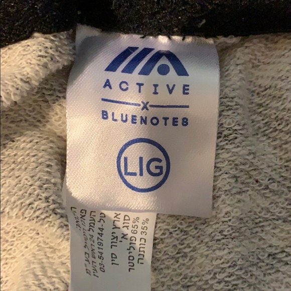 Stripped Grey Bluenotes Joggers - Picture 4 of 4